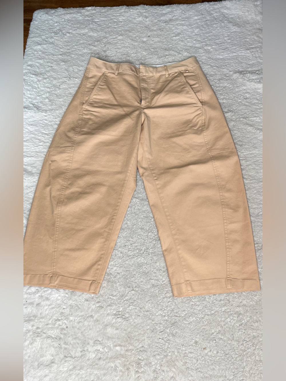 Mauve cropped pants